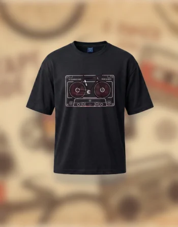 Cycle Cassette - Drop Shoulder Tee