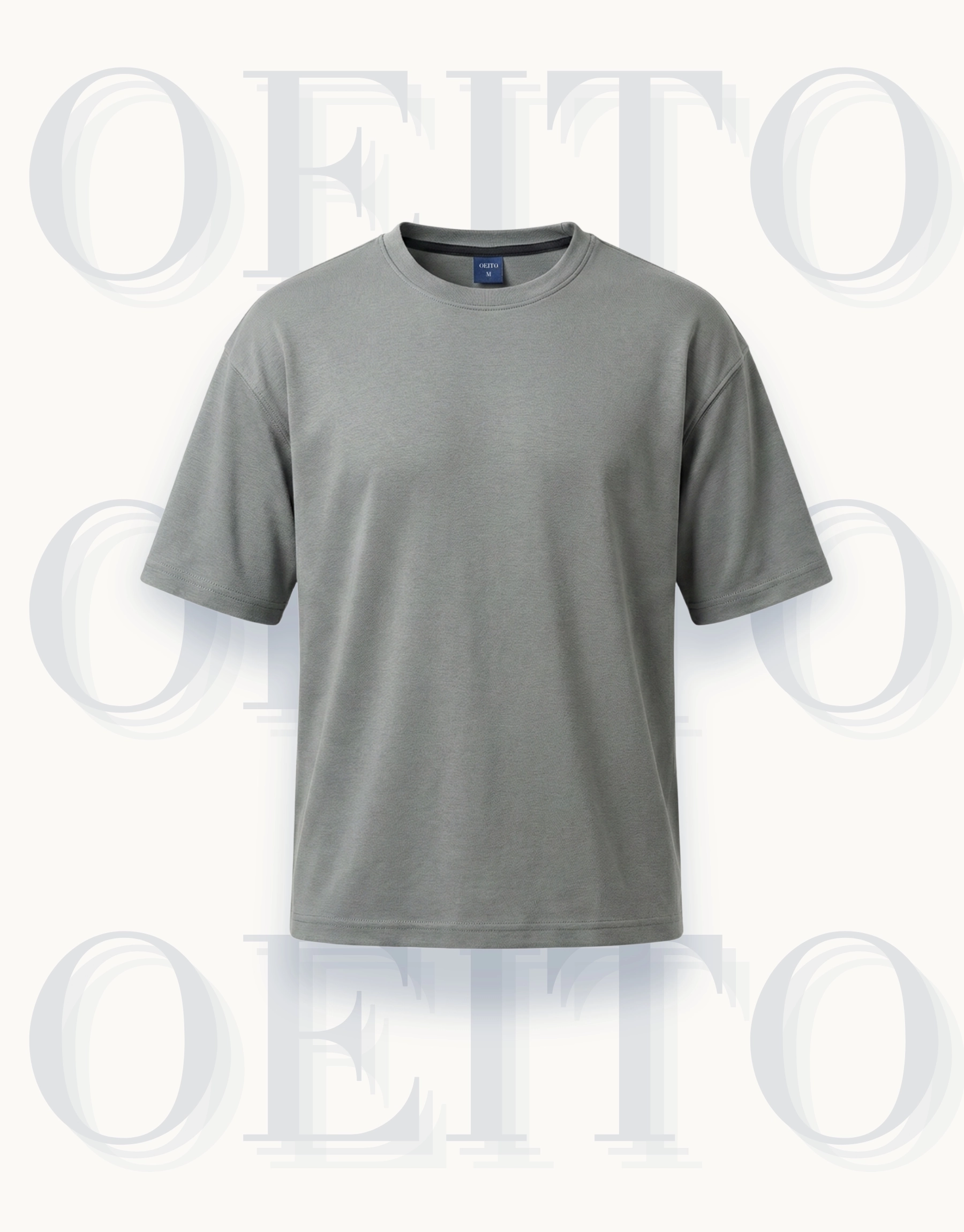 1 DS-SLD-ASH Solid Drop Shoulder Tee