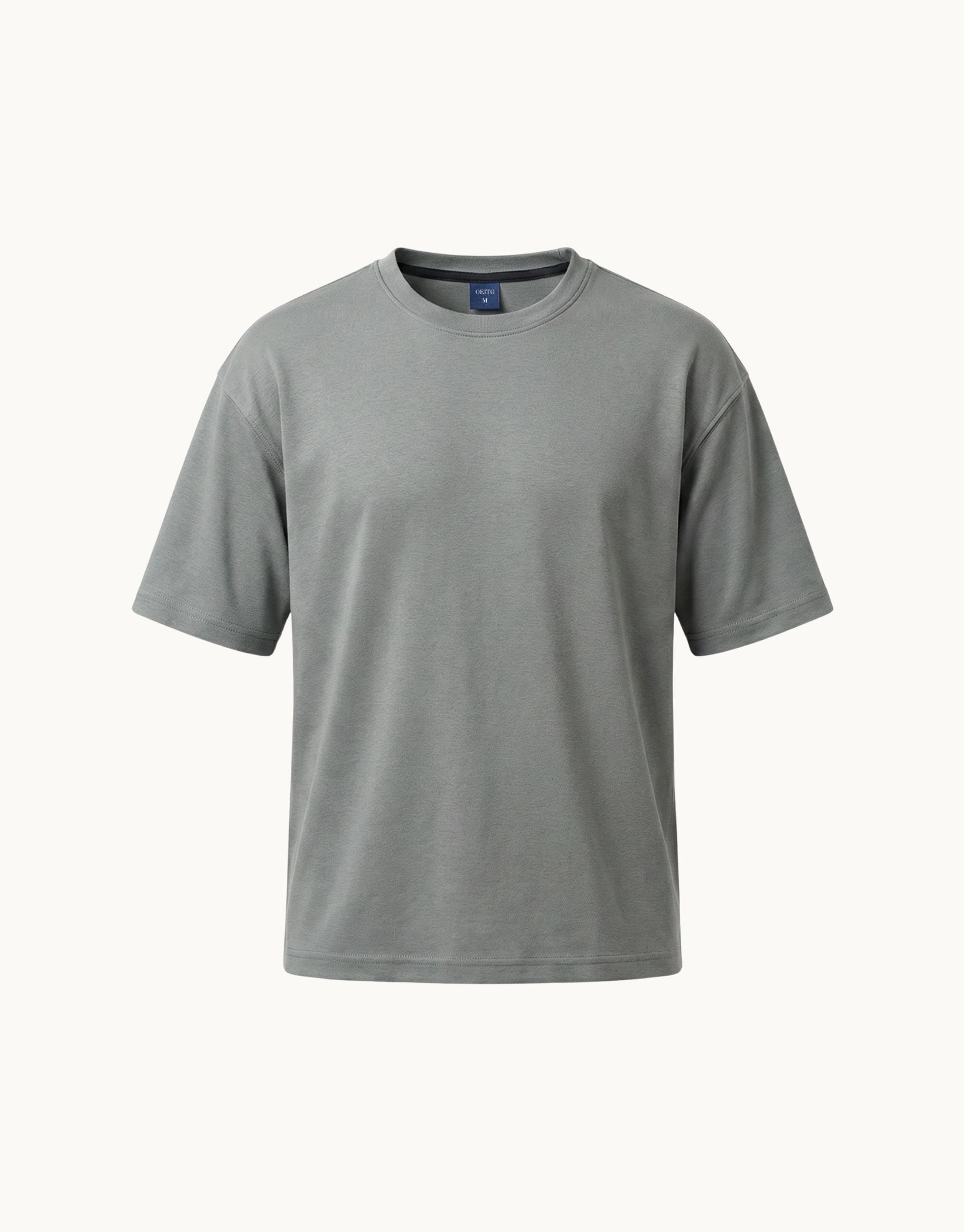 2 DS-SLD-ASH Solid Drop Shoulder Tee